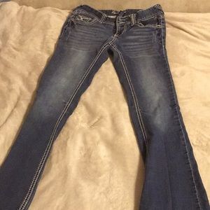 Bootcut amethyst jeans. Barley worn.